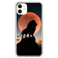 Husa personalizata tip carcasa HQPrint pentru Apple iPhone 12, model Lion 1, multicolor, S1D1M0110