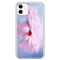 Husa personalizata tip carcasa HQPrint pentru Apple iPhone 12, model Flowers 5, multicolor, S1D1M0114