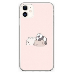 Husa personalizata tip carcasa HQPrint pentru Apple iPhone 12, model Bears 3, multicolor, S1D1M0115