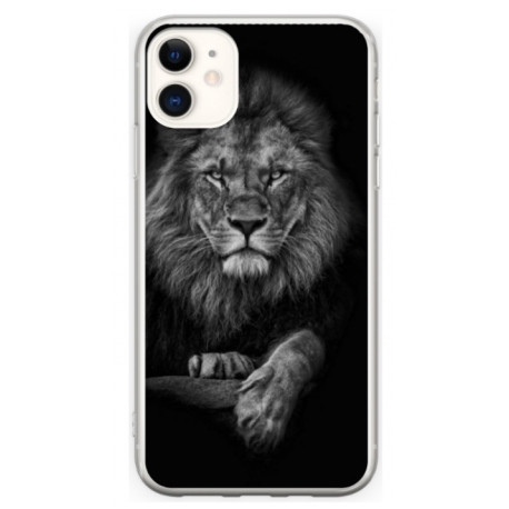 Husa personalizata tip carcasa HQPrint pentru Apple iPhone 12, model Lion 2, multicolor, S1D1M0117