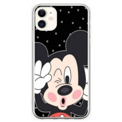 Husa personalizata tip carcasa HQPrint pentru Apple iPhone 12, model Mickey 1, multicolor, S1D1M0124