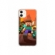 Husa personalizata tip carcasa HQPrint pentru Apple iPhone 12, model Minecraft 1, multicolor, S1D1M0125
