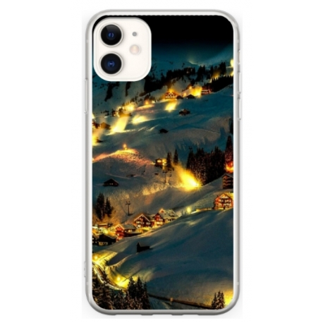 Husa personalizata tip carcasa HQPrint pentru Apple iPhone 12, model Nice View 6, multicolor, S1D1M0128