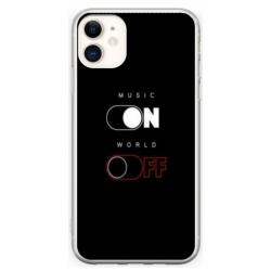 Husa personalizata tip carcasa HQPrint pentru Apple iPhone 12, model Phone On World Off, multicolor, S1D1M0131