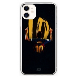 Husa personalizata tip carcasa HQPrint pentru Apple iPhone 12, model Messi 2, multicolor, S1D1M0134