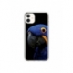 Husa personalizata tip carcasa HQPrint pentru Apple iPhone 12, model Blue Parrot, multicolor, S1D1M0145