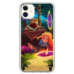Husa personalizata tip carcasa HQPrint pentru Apple iPhone 12, model Tangled, multicolor, S1D1M0150