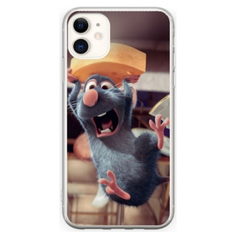 Husa personalizata tip carcasa HQPrint pentru Apple iPhone 12, model Ratatouille, multicolor, S1D1M0151