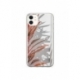 Husa personalizata tip carcasa HQPrint pentru Apple iPhone 12, model Leaf Design 4, multicolor, S1D1M0155