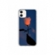 Husa personalizata tip carcasa HQPrint pentru Apple iPhone 12, model Sky Flower, multicolor, S1D1M0159