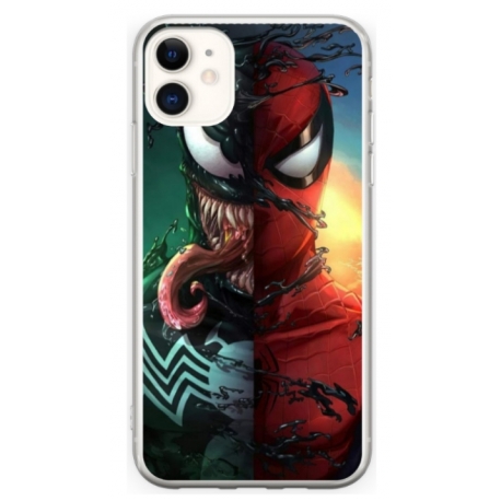 Husa personalizata tip carcasa HQPrint pentru Apple iPhone 12, model Spiderman 5, multicolor, S1D1M0171