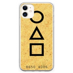Husa personalizata tip carcasa HQPrint pentru Apple iPhone 12, model Squid Game 9, multicolor, S1D1M0181