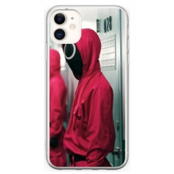 Husa personalizata tip carcasa HQPrint pentru Apple iPhone 12, model Squid Game 14, multicolor, S1D1M0186