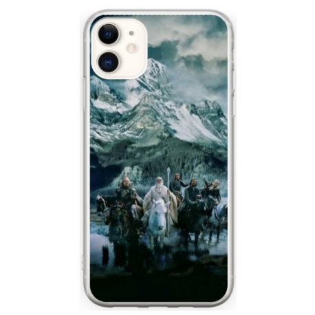 Husa personalizata tip carcasa HQPrint pentru Apple iPhone 12, model Lord of the Rings 1, multicolor, S1D1M0189