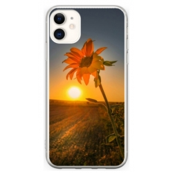 Husa personalizata tip carcasa HQPrint pentru Apple iPhone 12, model Sunflower 2, multicolor, S1D1M0194