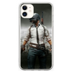 Husa personalizata tip carcasa HQPrint pentru Apple iPhone 12, model PUBG 1, multicolor, S1D1M0214
