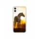 Husa personalizata tip carcasa HQPrint pentru Apple iPhone 12, model Horse 2, multicolor, S1D1M0218