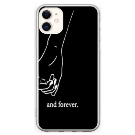 Husa personalizata tip carcasa HQPrint pentru Apple iPhone 12, model Always and Forever 2, multicolor, S1D1M0280