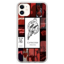 Husa personalizata tip carcasa HQPrint pentru Apple iPhone 12, model Capricorn, multicolor, S1D1M0295
