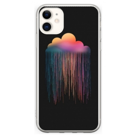 Husa personalizata tip carcasa HQPrint pentru Apple iPhone 12, model Colorful 3, multicolor, S1D1M0298