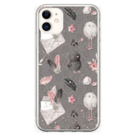 Husa personalizata tip carcasa HQPrint pentru Apple iPhone 12, model Abstract 1, multicolor, S1D1M0321