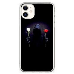Husa personalizata tip carcasa HQPrint pentru Apple iPhone 12, model Choose Rose, multicolor, S1D1M0343