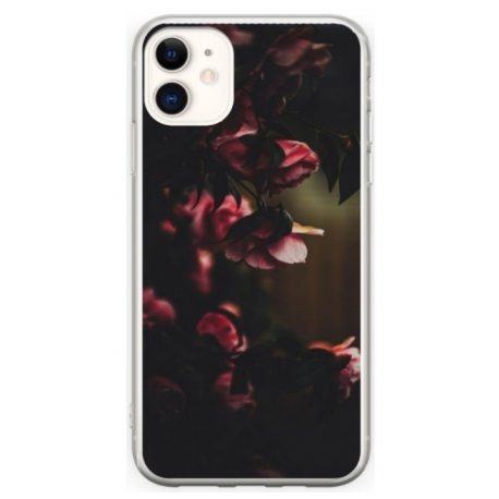 Husa personalizata tip carcasa HQPrint pentru Apple iPhone 12, model Flowers 20, multicolor, S1D1M0344