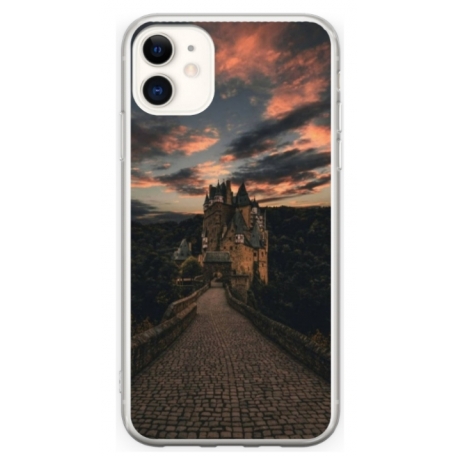 Husa personalizata tip carcasa HQPrint pentru Apple iPhone 12, model Nice View 14, multicolor, S1D1M0361