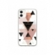Husa personalizata tip carcasa HQPrint pentru Apple iPhone 12, model Abstract 5, multicolor, S1D1M0368