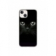 Husa personalizata tip carcasa HQPrint pentru Apple iPhone 13 Mini, model Black Cat 1, multicolor, S1D1M0015