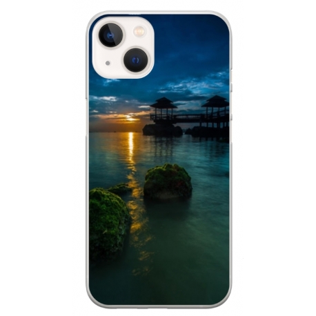 Husa personalizata tip carcasa HQPrint pentru Apple iPhone 13 Mini, model Nice View 1, multicolor, S1D1M0060