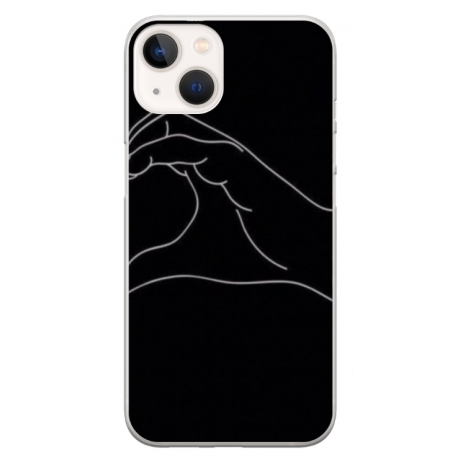Husa personalizata tip carcasa HQPrint pentru Apple iPhone 13 Mini, model Foreverand Always 2, multicolor, S1D1M0095