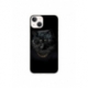 Husa personalizata tip carcasa HQPrint pentru Apple iPhone 13 Mini, model Black Cat 4, multicolor, S1D1M0097