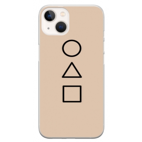Husa personalizata tip carcasa HQPrint pentru Apple iPhone 13 Mini, model Squid Game 1, multicolor, S1D1M0173