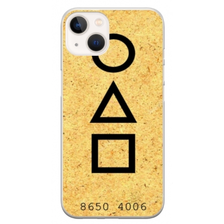 Husa personalizata tip carcasa HQPrint pentru Apple iPhone 13 Mini, model Squid Game 9, multicolor, S1D1M0181