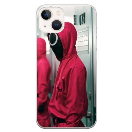 Husa personalizata tip carcasa HQPrint pentru Apple iPhone 13 Mini, model Squid Game 14, multicolor, S1D1M0186