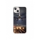 Husa personalizata tip carcasa HQPrint pentru Apple iPhone 13 Mini, model Airplane Landing, multicolor, S1D1M0266