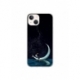 Husa personalizata tip carcasa HQPrint pentru Apple iPhone 13 Mini, model Moon Fishing, multicolor, S1D1M0270