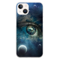 Husa personalizata tip carcasa HQPrint pentru Apple iPhone 13 Mini, model Abstract 3, multicolor, S1D1M0362