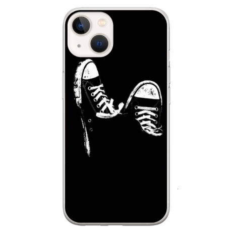 Husa personalizata tip carcasa HQPrint pentru Apple iPhone 13 Mini, model Sneakers, multicolor, S1D1M0381