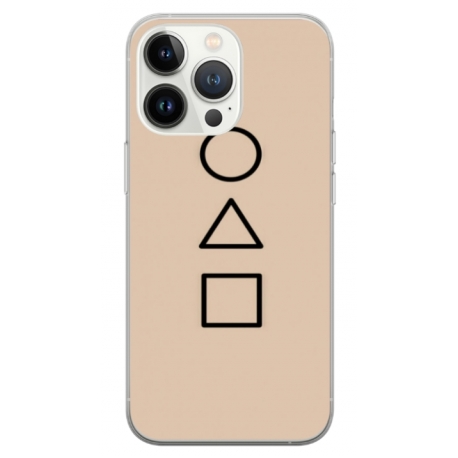 Husa personalizata tip carcasa HQPrint pentru Apple iPhone 13 Pro Max, model Squid Game 1, multicolor, S1D1M0173