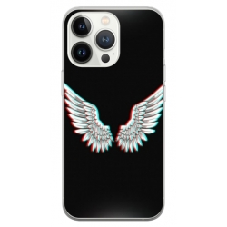 Husa personalizata tip carcasa HQPrint pentru Apple iPhone 13 Pro Max, model Angel, multicolor, S1D1M0219