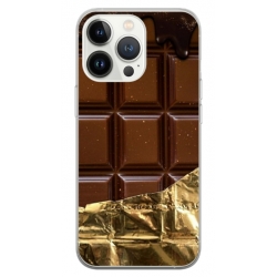 Husa personalizata tip carcasa HQPrint pentru Apple iPhone 13 Pro Max, model Chocolate, multicolor, S1D1M0272