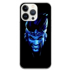 Husa personalizata tip carcasa HQPrint pentru Apple iPhone 13 Pro Max, model Blue King, multicolor, S1D1M0305