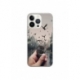 Husa personalizata tip carcasa HQPrint pentru Apple iPhone 13 Pro Max, model Time Flies 2, multicolor, S1D1M0365