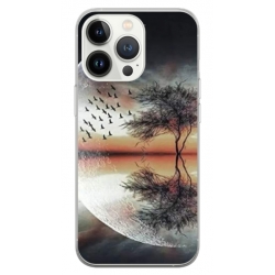 Husa personalizata tip carcasa HQPrint pentru Apple iPhone 13 Pro Max, model Time Flies 3, multicolor, S1D1M0366