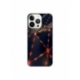 Husa personalizata tip carcasa HQPrint pentru Apple iPhone 13 Pro Max, model Lava Triangles, multicolor, S1D1M0367