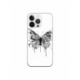 Husa personalizata tip carcasa HQPrint pentru Apple iPhone 13 Pro, model Butterfly 3, multicolor, S1D1M0030