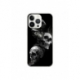 Husa personalizata tip carcasa HQPrint pentru Apple iPhone 13 Pro, model Skulls, multicolor, S1D1M0032