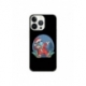 Husa personalizata tip carcasa HQPrint pentru Apple iPhone 13 Pro, model Covid Santa, multicolor, S1D1M0055